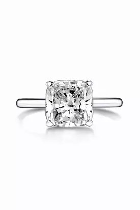 3.5 Carat Zircon 4-Prong Ring