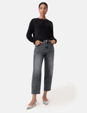 7/8-length jeans in a relaxed fit