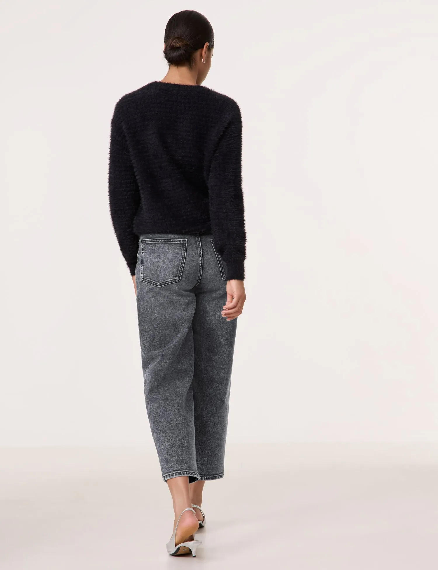 7/8-length jeans in a relaxed fit