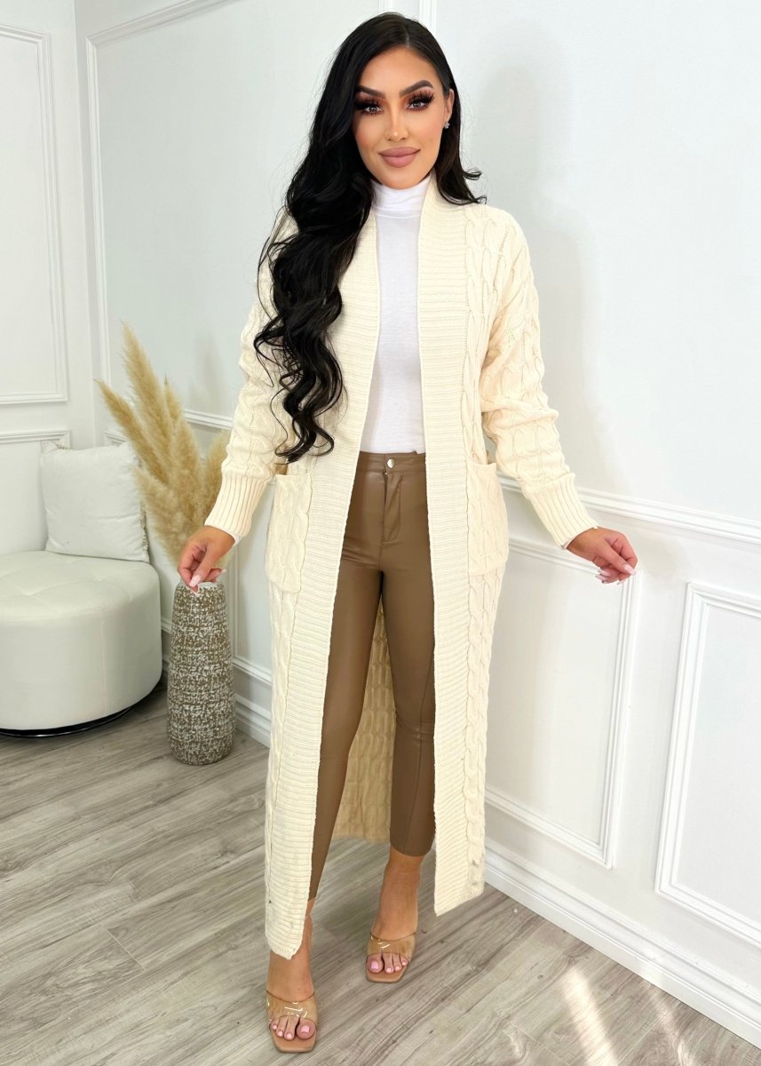 Always Warm Cardigan Ivory