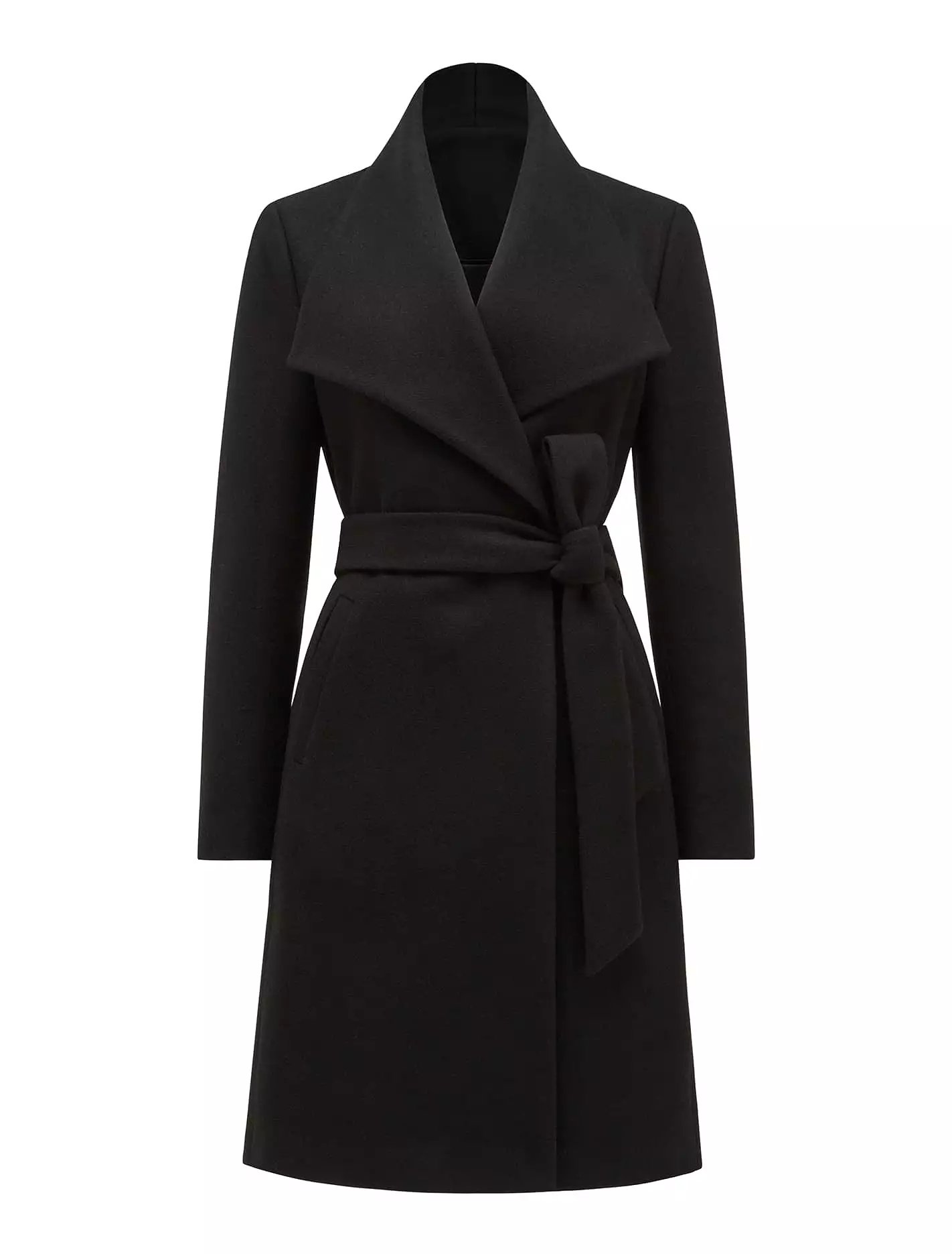 Annika Shawl Collar Wrap Coat