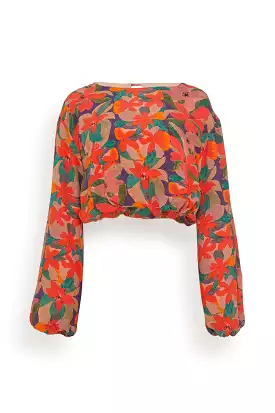 Ashling Top in Floral Print