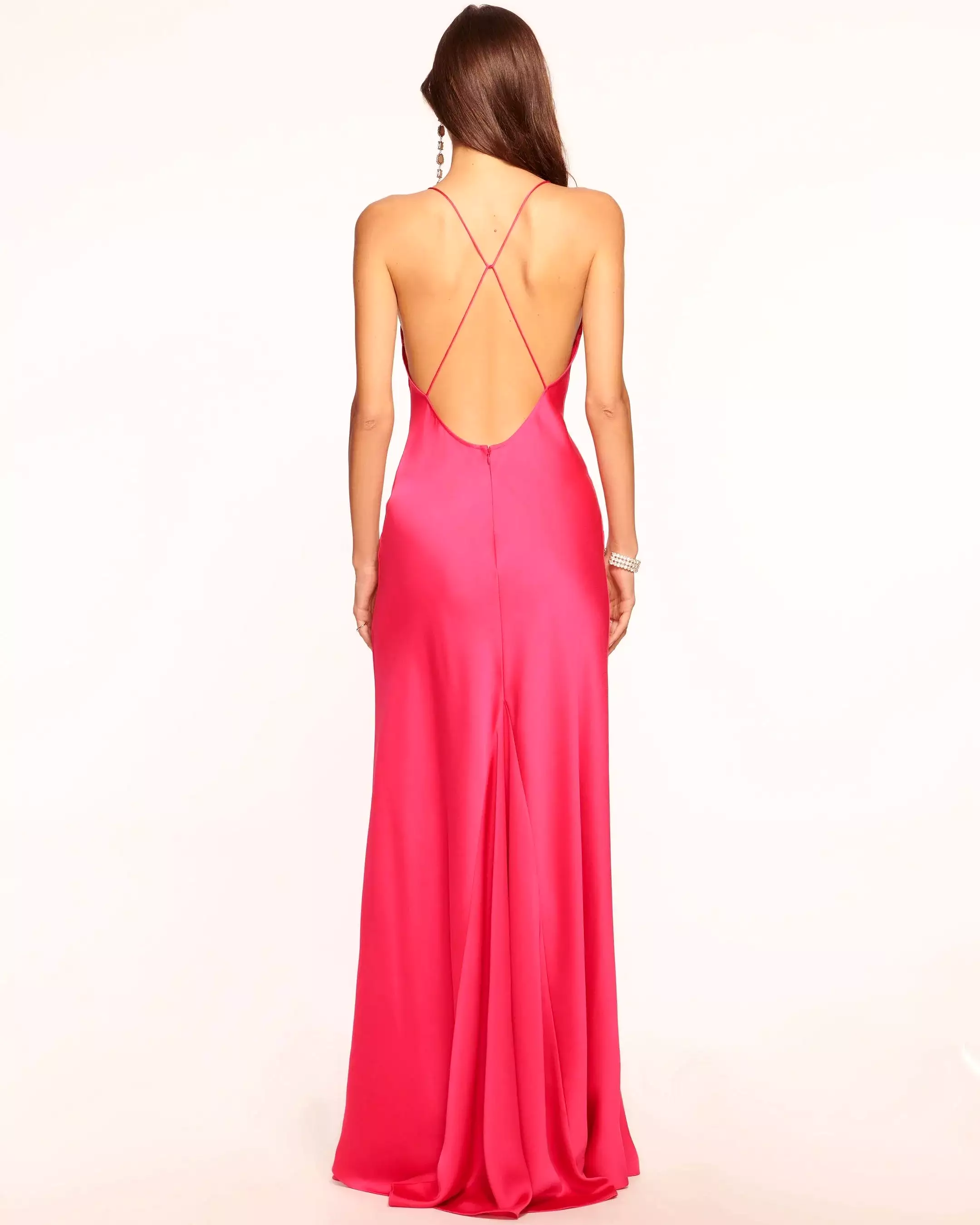 Caspe V-neck Gown