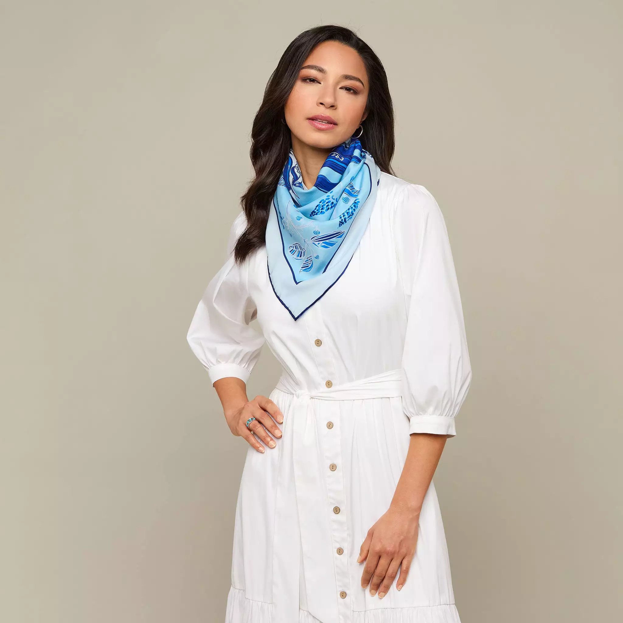 Cavalry Scarf :: Light Blue