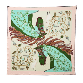 Cavalry Scarf :: Pink/Mint