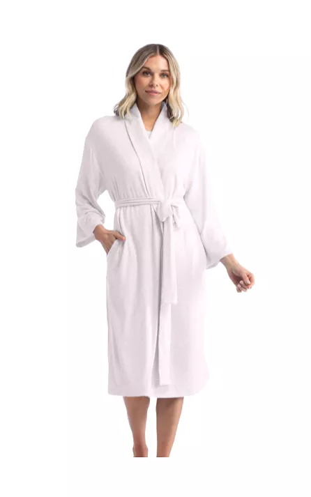 Dream Shawl Collar Robe - Blush Pink