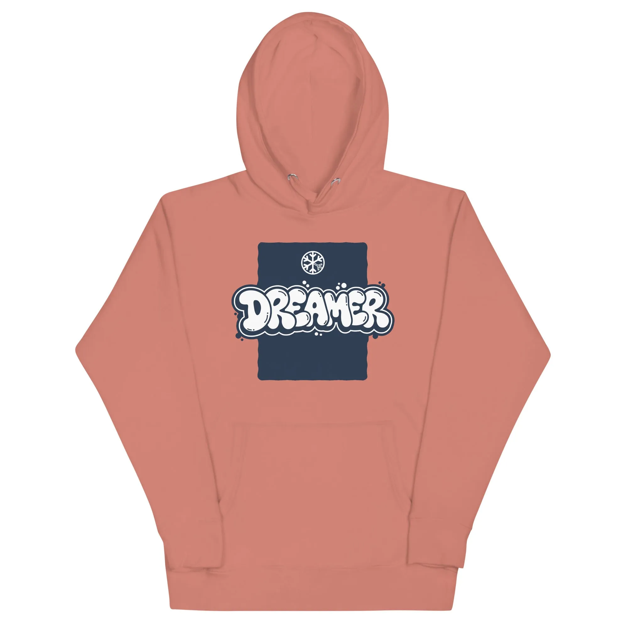 Dreamer Graffiti Throw-up Hoodie | Pink