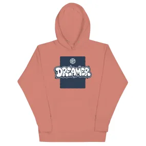 Dreamer Graffiti Throw-up Hoodie | Pink