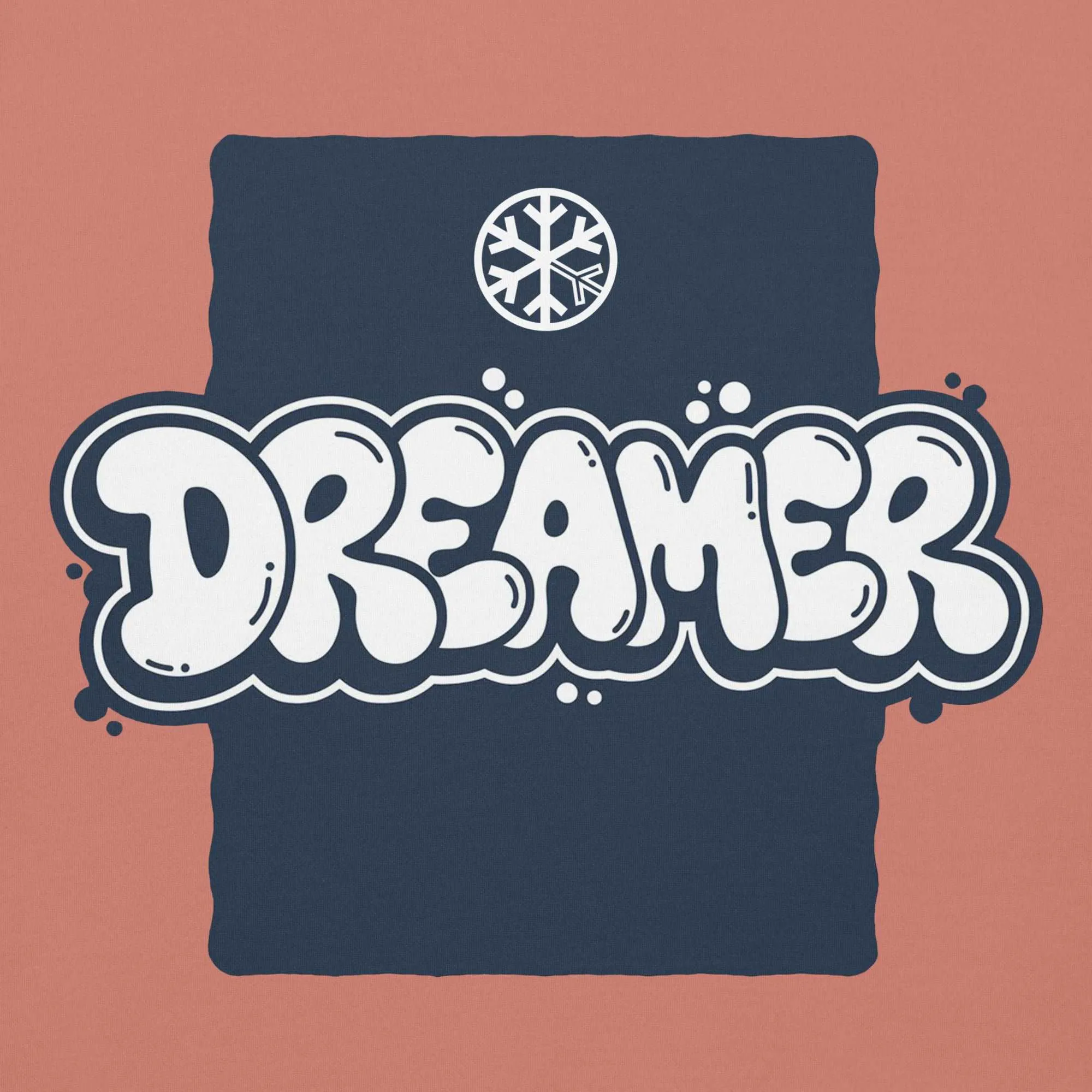 Dreamer Graffiti Throw-up Hoodie | Pink