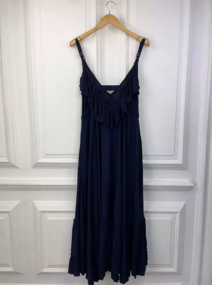 Eb&Ive Esprit Tank Maxi Dress - Sapphire