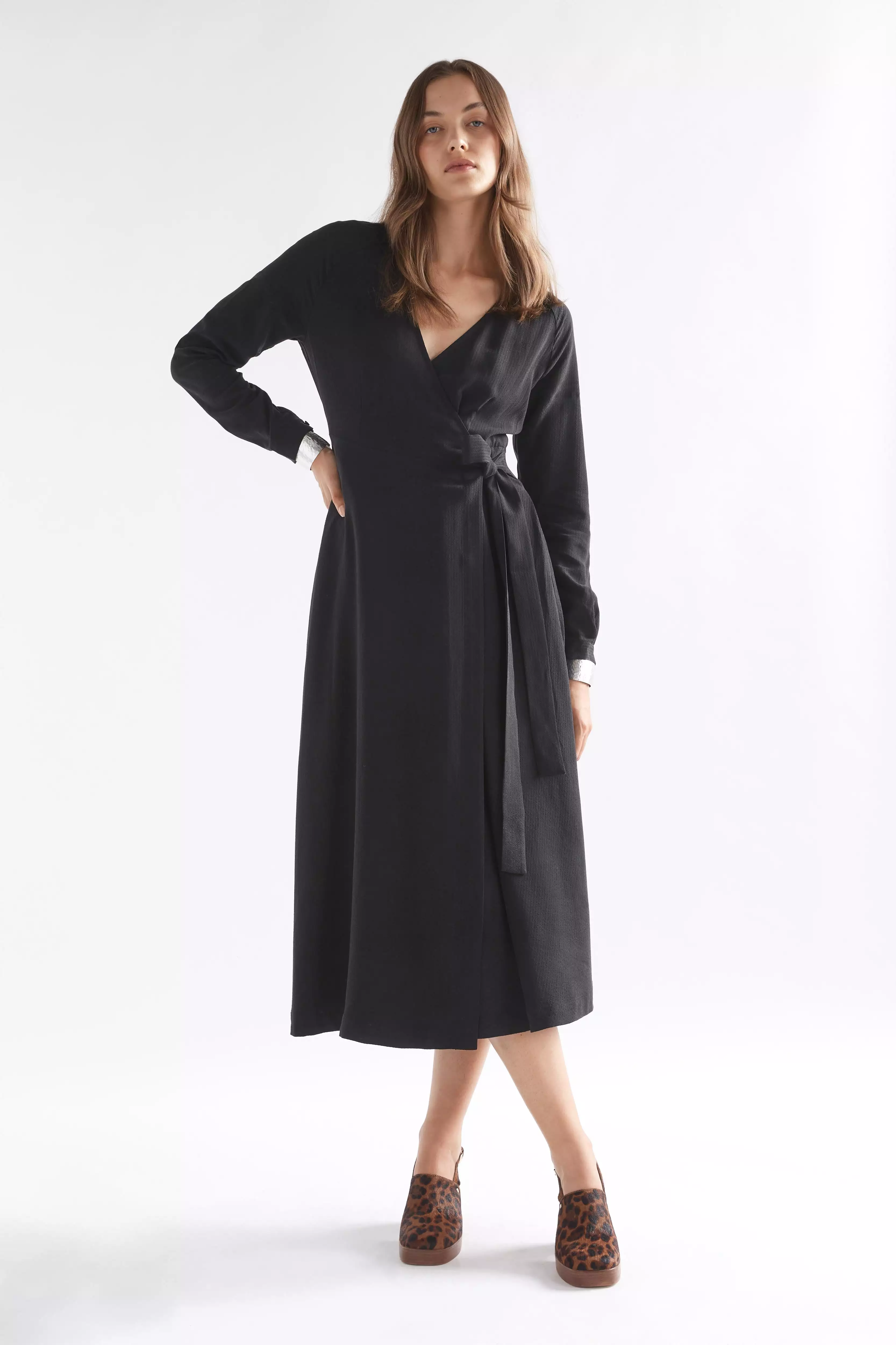 Elk The Label - Edita Wrap Dress - Black