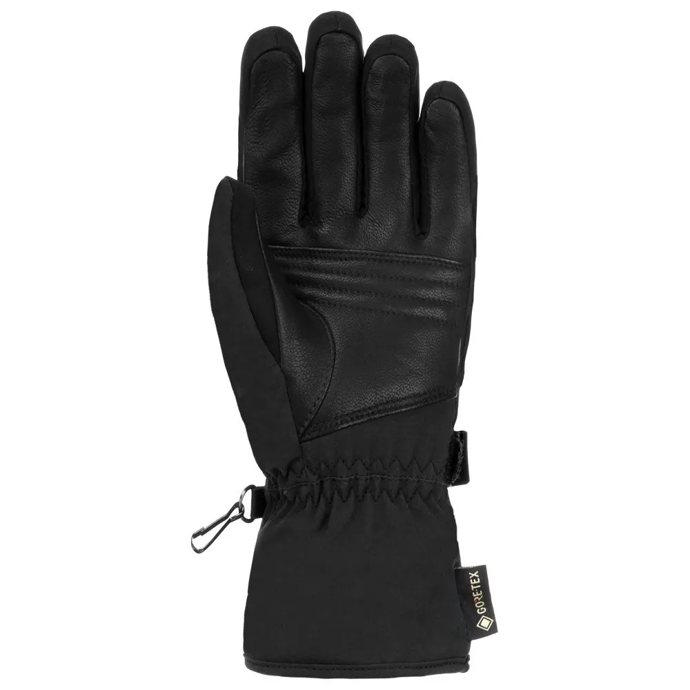 Gloves Reusch ---Alessia Gore-Tex Black Black Melange