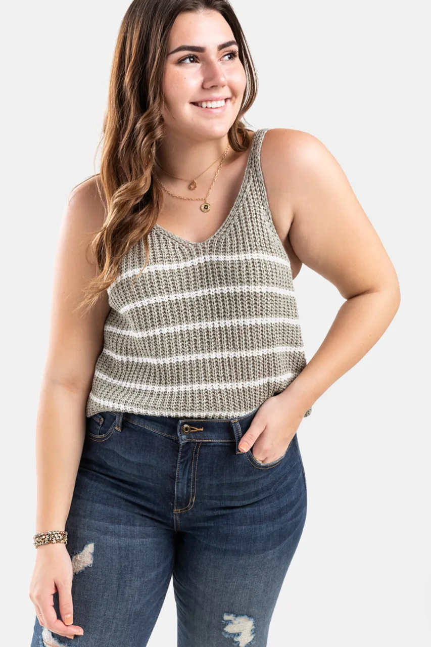 Helena Sweater Tank Top