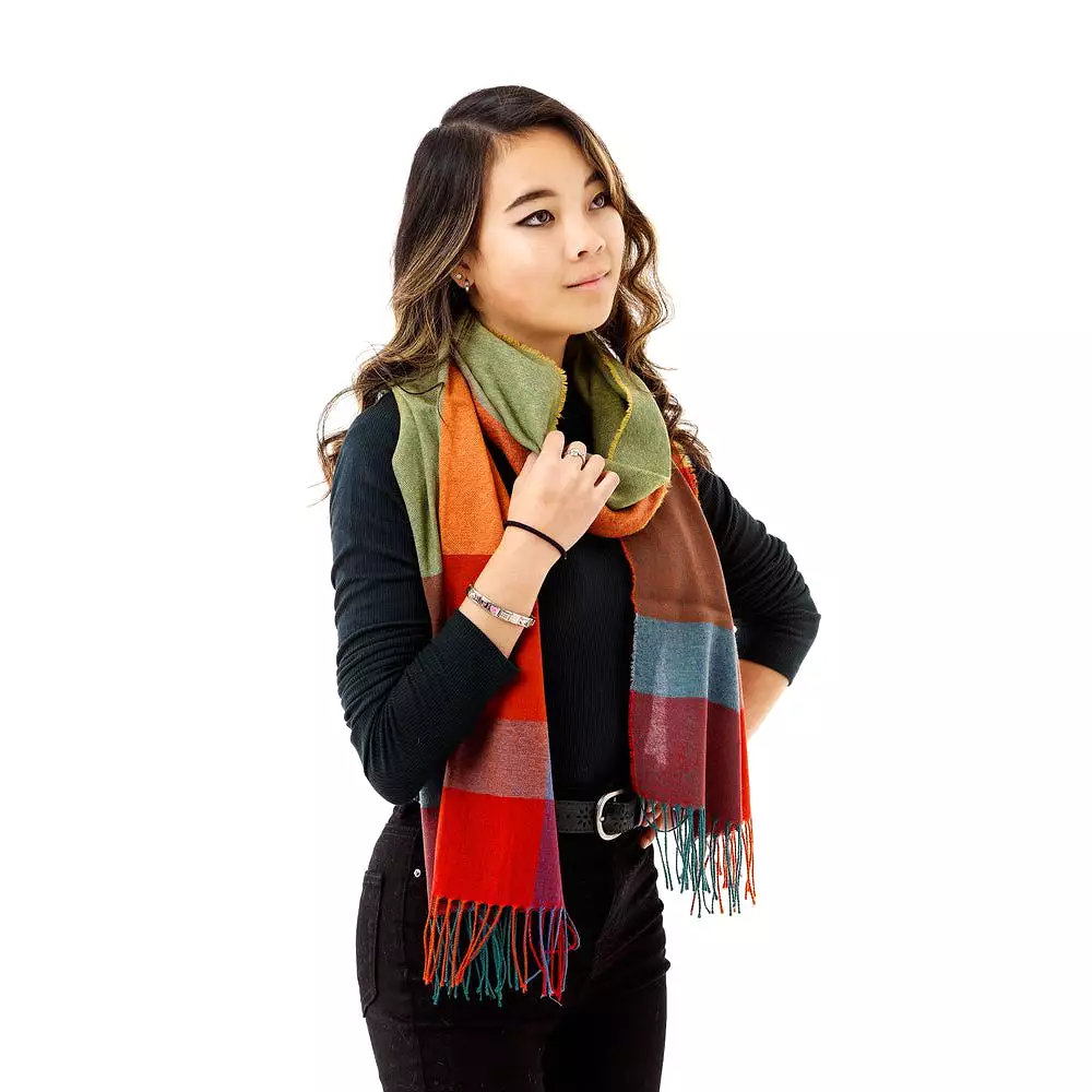 Irish Lambswool + Cashmere Scarf (Milan Scarf)