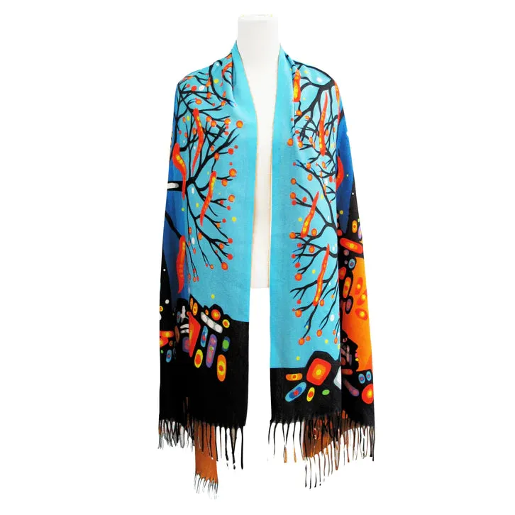 John Rombough Remember Art Print Shawl