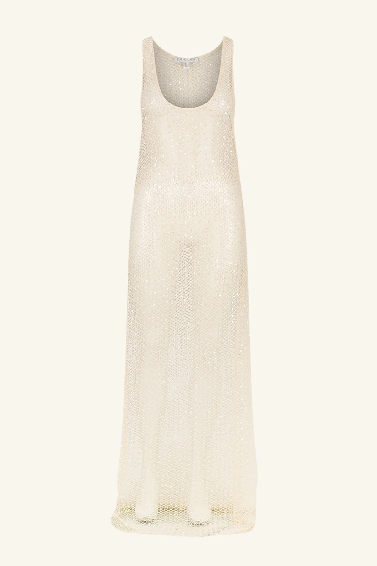 Kiara Sheer Tank Maxi Dress