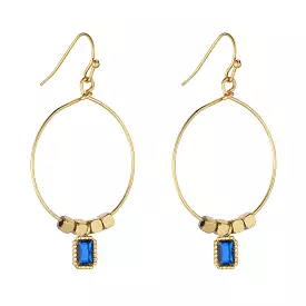 KNIGHT & DAY -  Keilani Sapphire Earrings