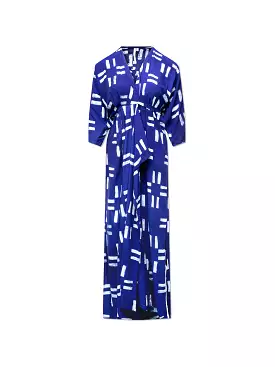 Letsa Wrap Dress in Middle Path