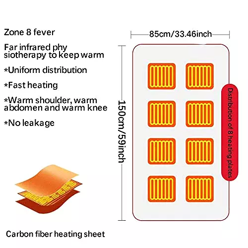 Libiyi Electric Heated Outer Blanket Heated Shawl