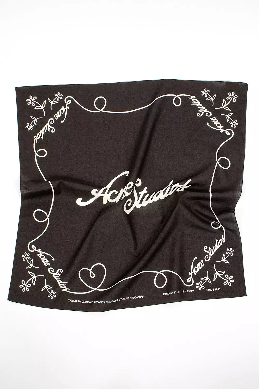 Logo Bandana Black/White