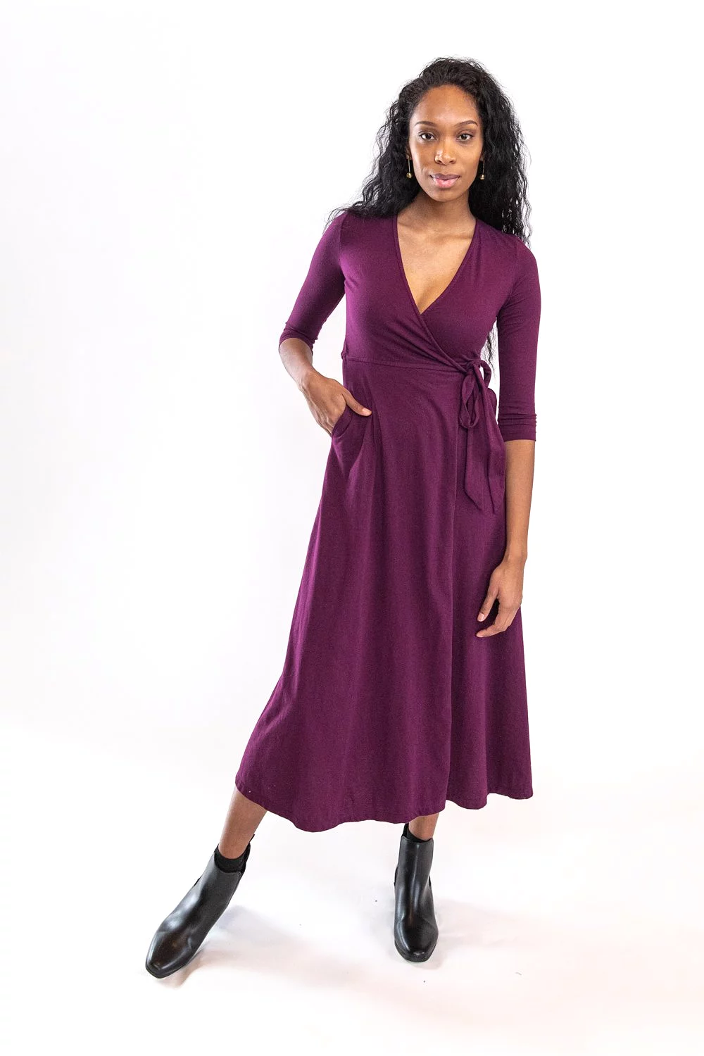 Marah Maxi Wrap Dress