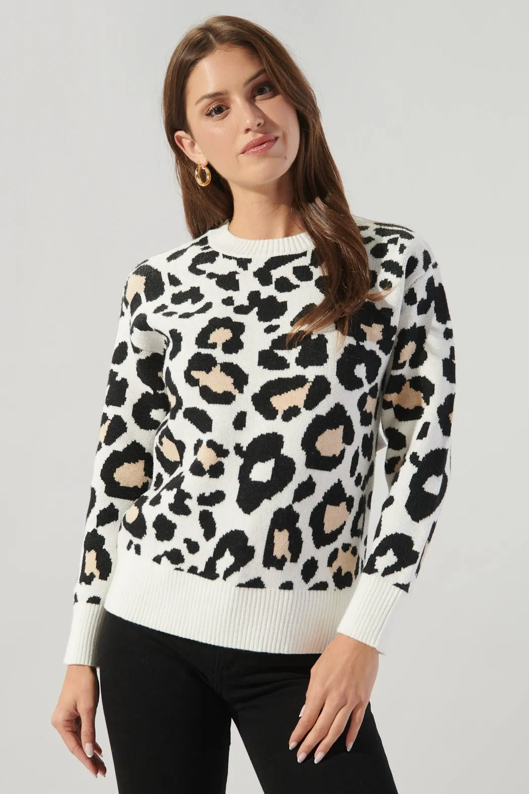 Mila Leopard Sweater