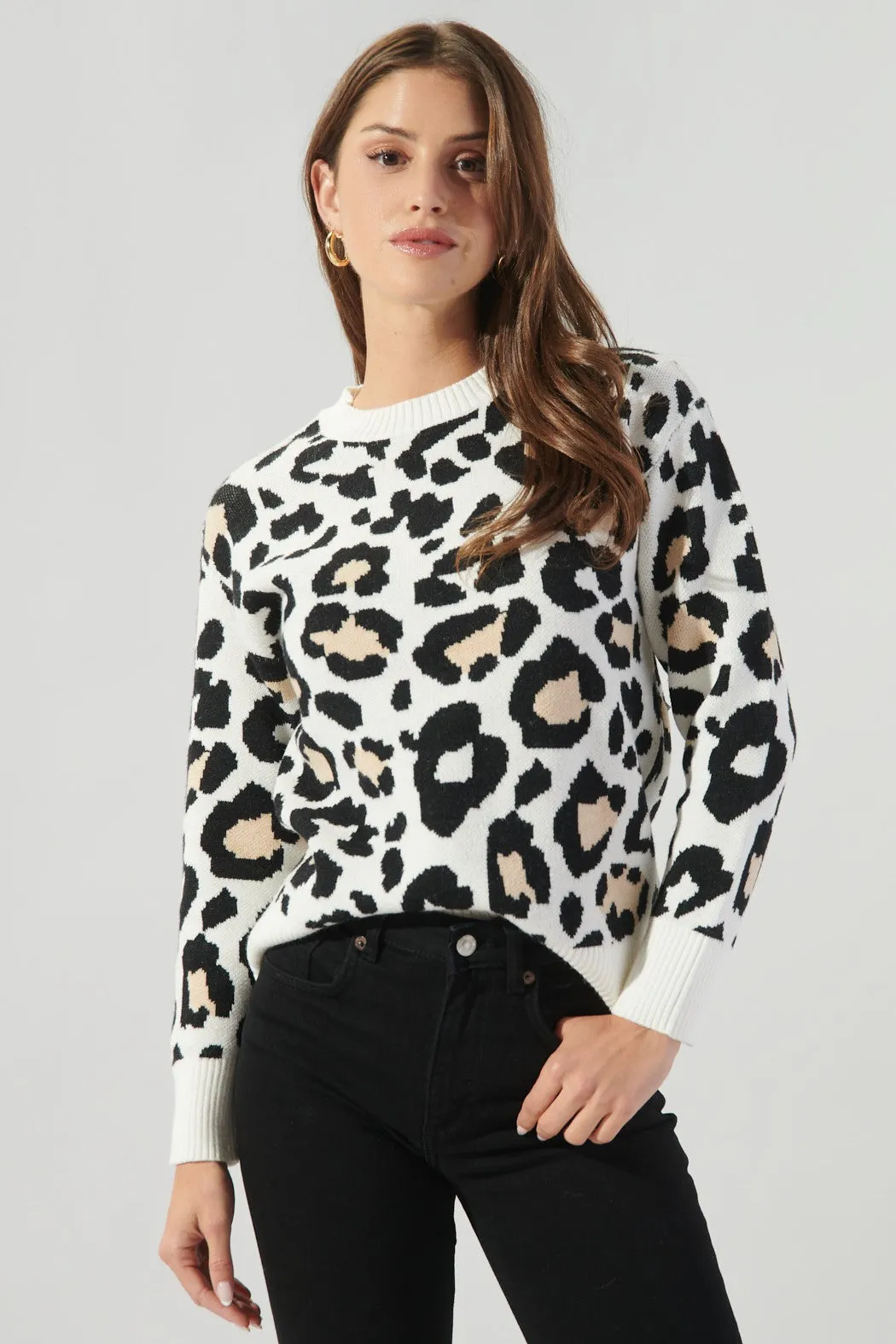 Mila Leopard Sweater