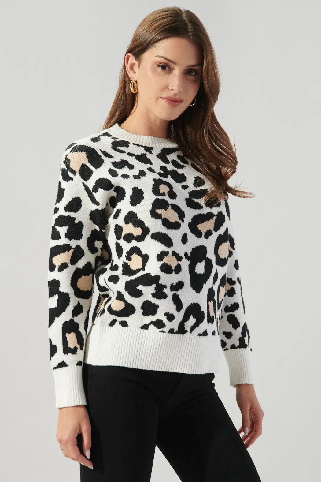 Mila Leopard Sweater