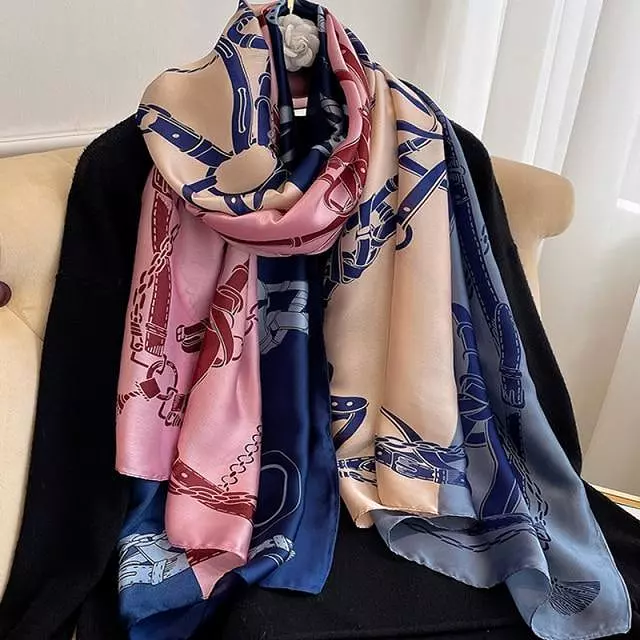 Muffler Silk Scarves