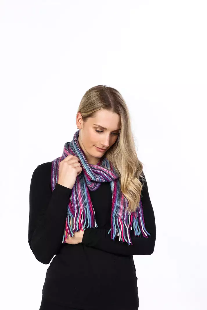 Multi Stripe Scarf