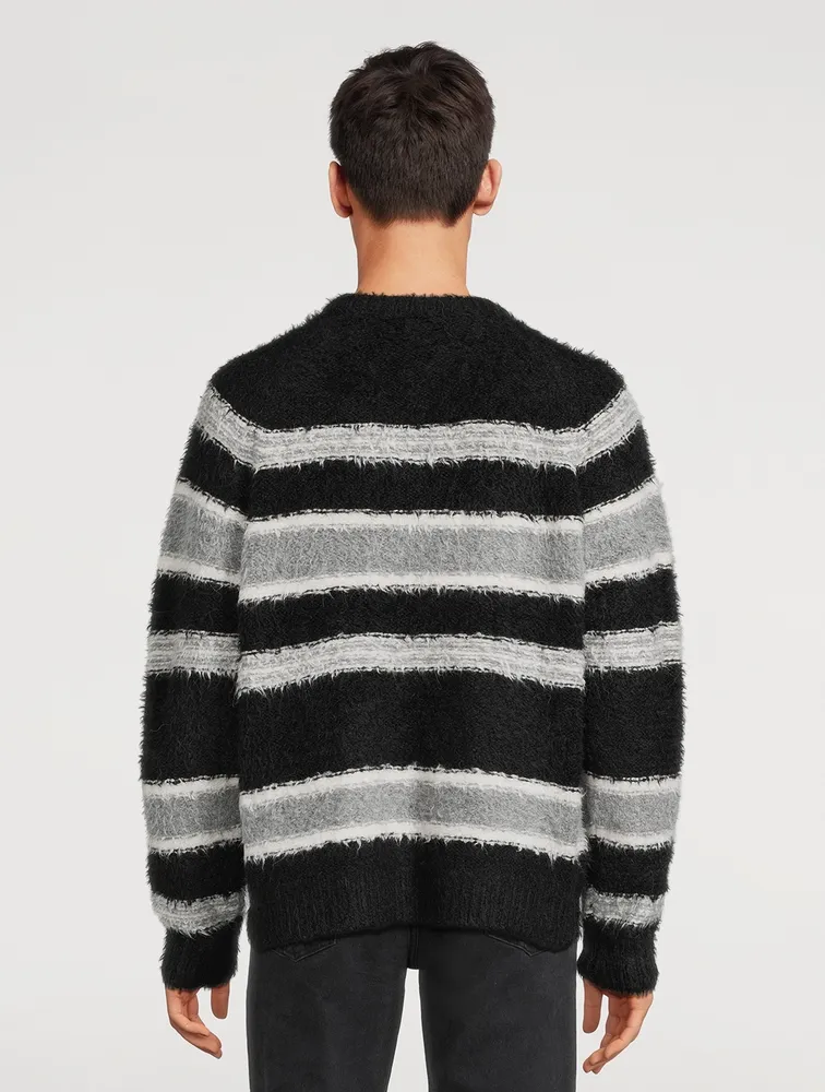 NAHMIAS Wool-Blend Striped Sweater