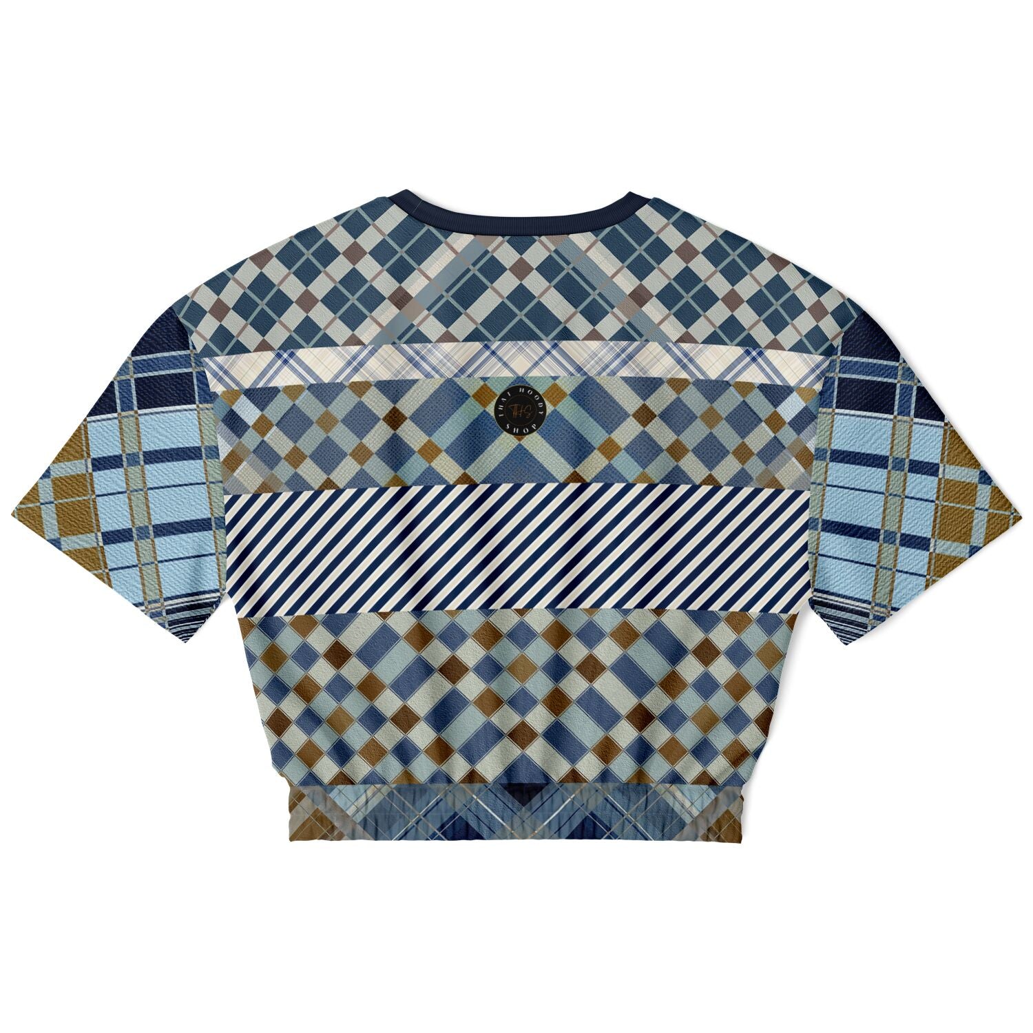 Nassau Short Sleeve Cropped Eco-Poly Sweater