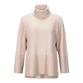 Neffa Wool Turtleneck Sweater - Cipria