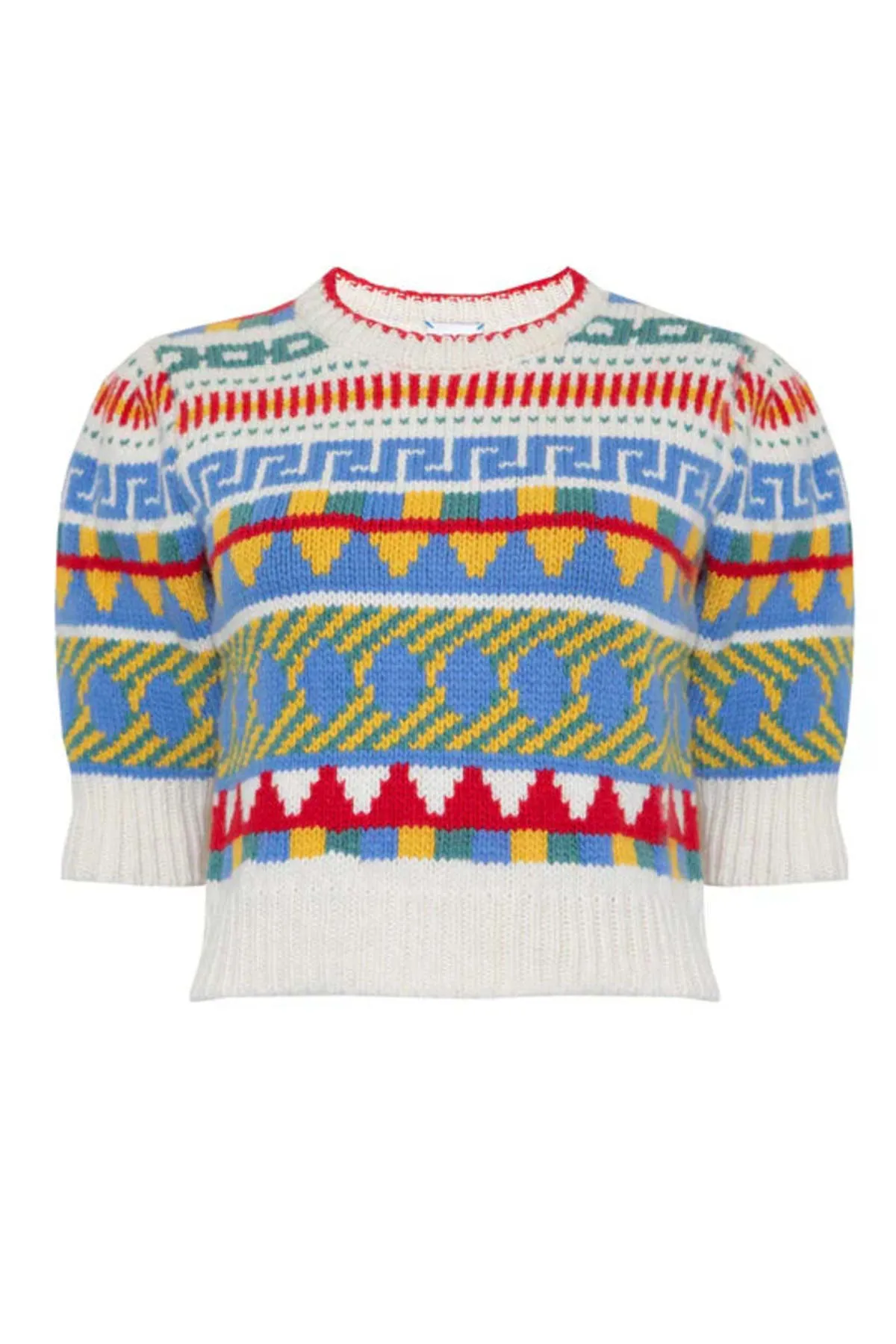 Odette Sweater Top - Kent Fairisle