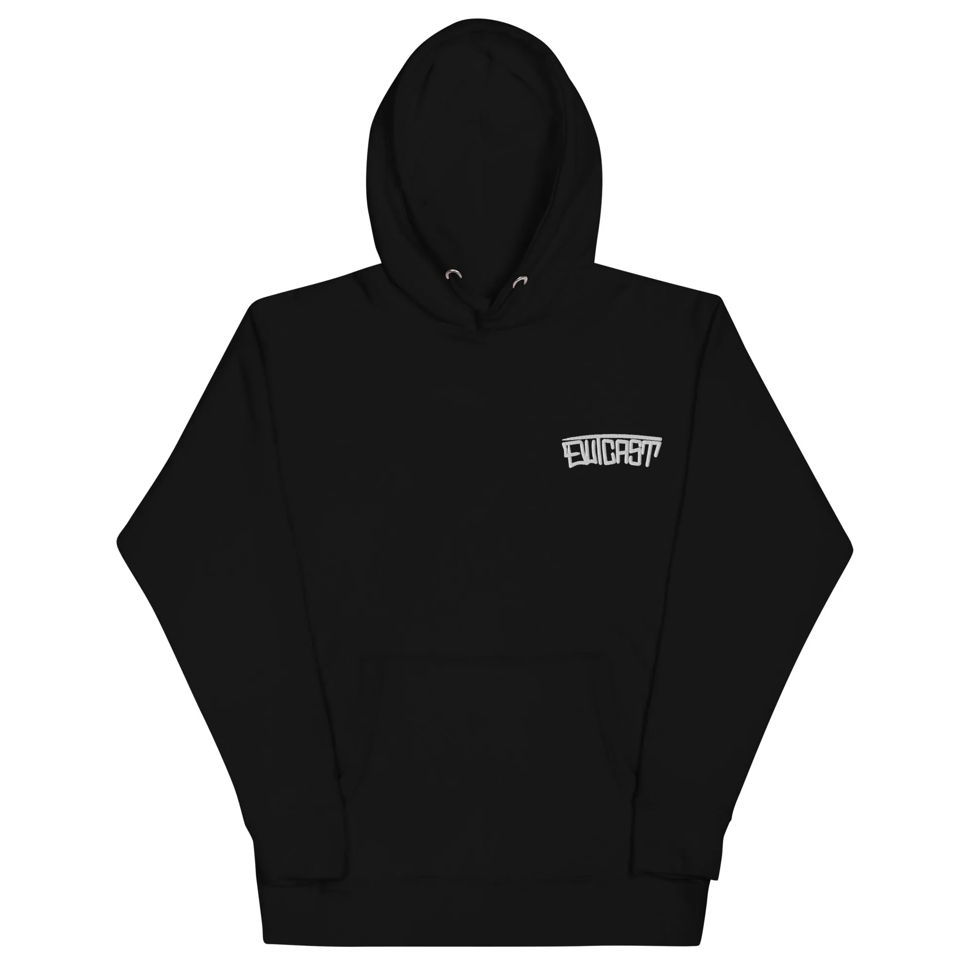 Outcast Graffiti Tag Hoodie | Black