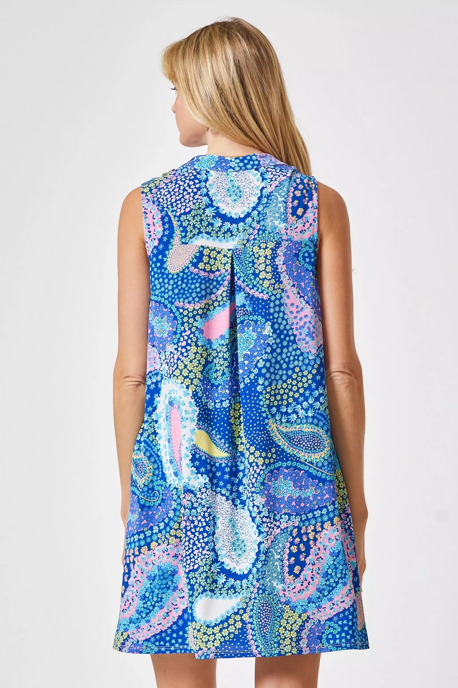 Paisley Bloom Lizzy Tank Dress