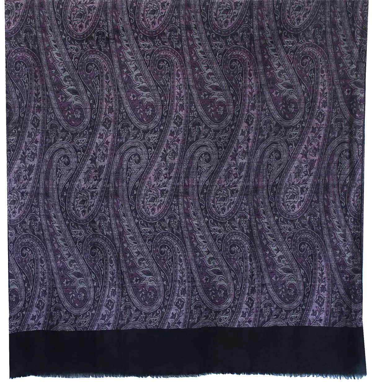 Paisley Women's Wool Wrap Shawl Gift India Clothes (82 x 42 inches)