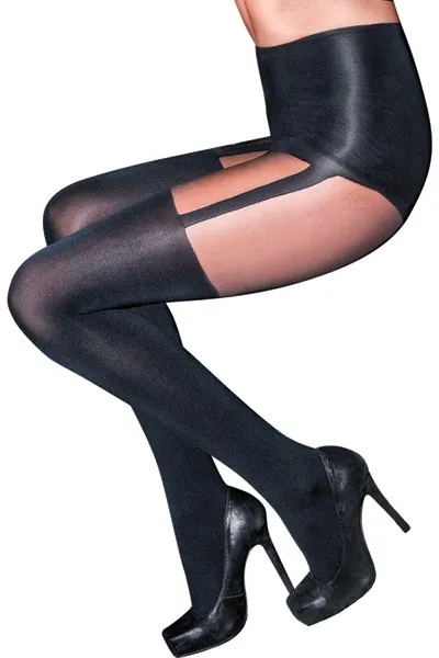 Pretty Polly Suspender Tummy Shaper Tights