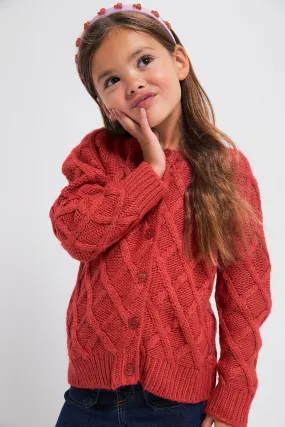 Red Katrina Sweater