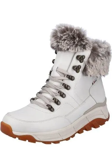 Rieker Ladies Boots W0063-80 white