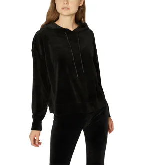 Sanctuary Clothing Womens Velour Hoodie Sweatshirt, TW2