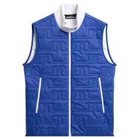 Stefano LX Mid Padded Hybrid Gilet Sodalite Blue - W23