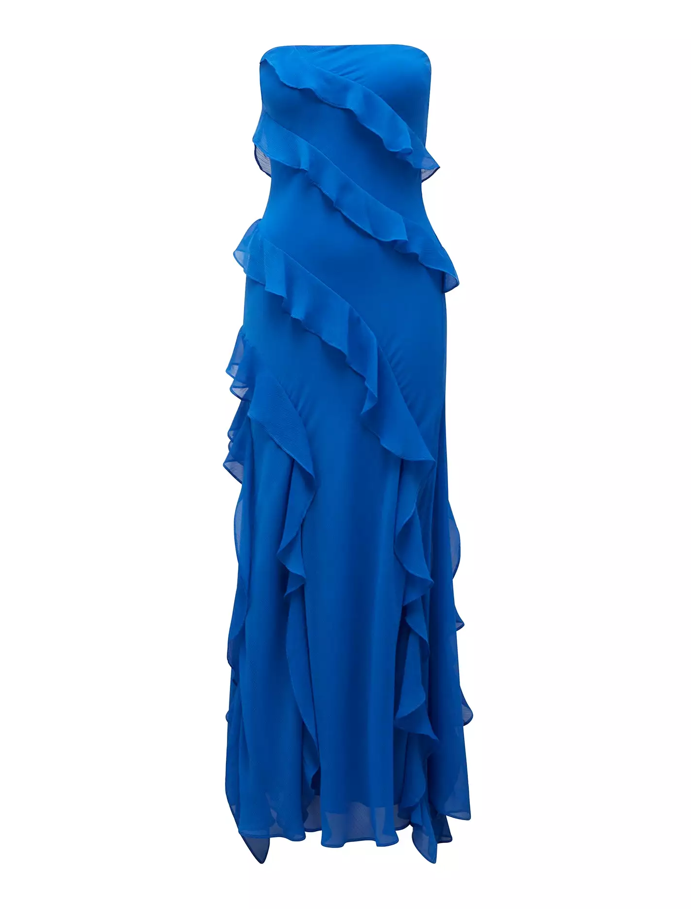 Stella Strapless Ruffle Dress