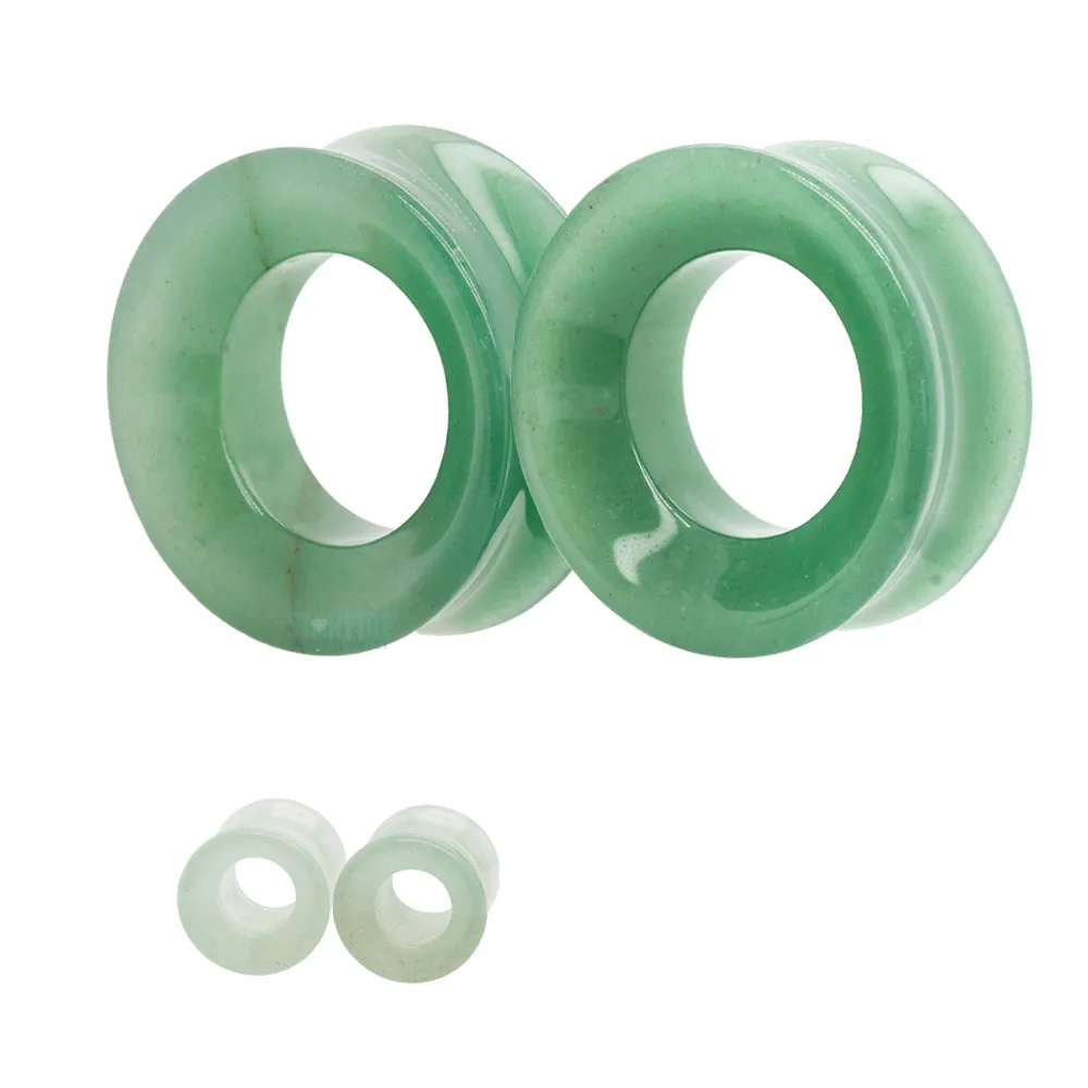 Stone Eyelets - Green Aventurine