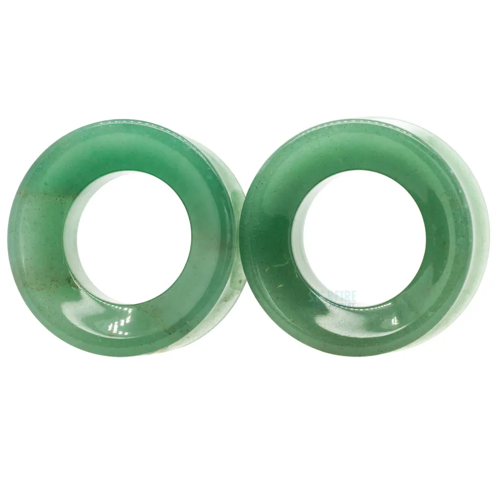 Stone Eyelets - Green Aventurine