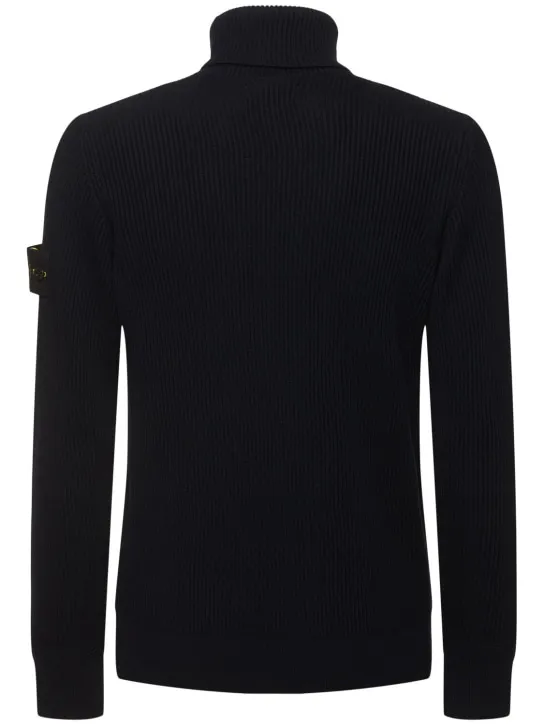 Stone Island   Wool turtleneck sweater 