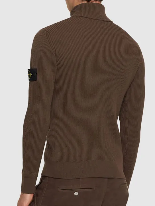 Stone Island   Wool turtleneck sweater 