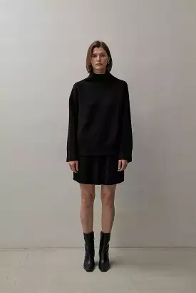 THE CLASSIC TURTLENECK - BLACK