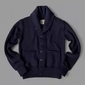 THE NEW VOYAGER CARDIGAN - NAVY BLUE