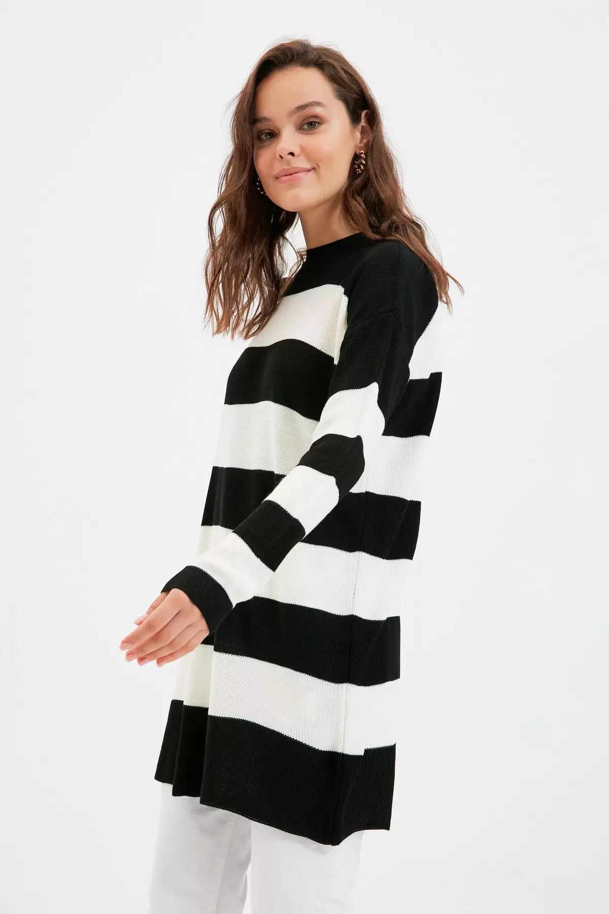 Trendyol Striped Knitwear Sweater